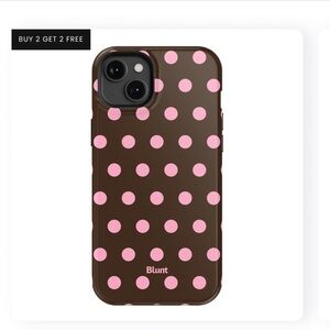 Blunt - chocolate polka MagSafe case